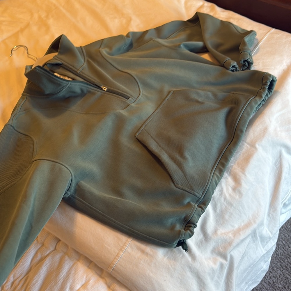 lululemon athletica Green Half-Zip Pullover Hoodie - Picture 5 of 11